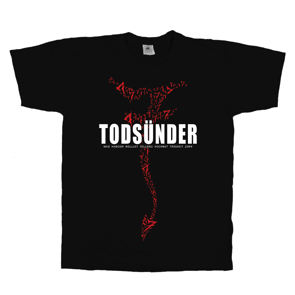 Bild von Todsünder  - Shirt [schwarz]